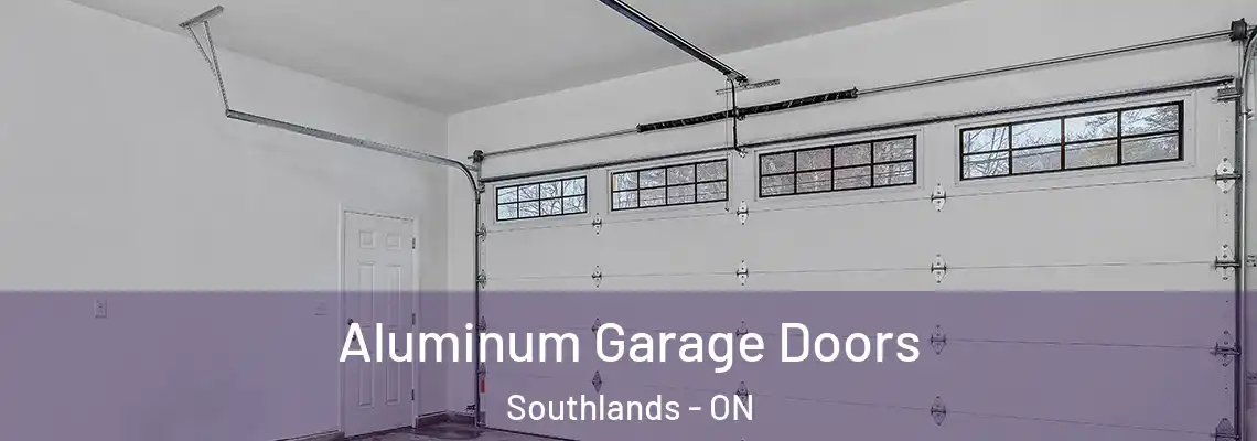Aluminum Garage Doors Southlands - ON