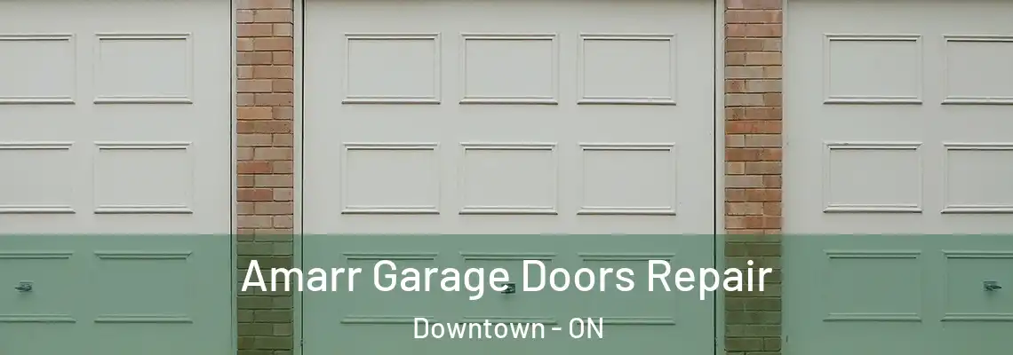 Amarr Garage Doors Repair Downtown - ON
