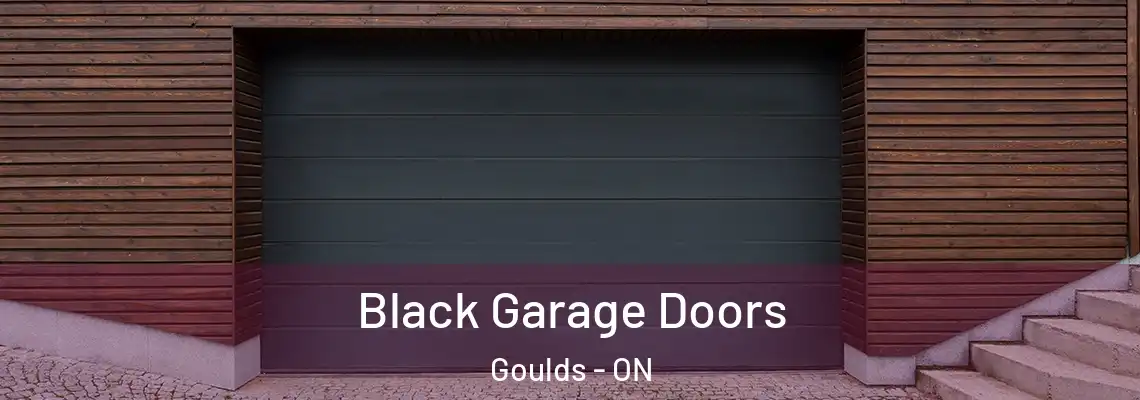 Black Garage Doors Goulds - ON