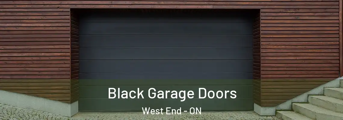 Black Garage Doors West End - ON