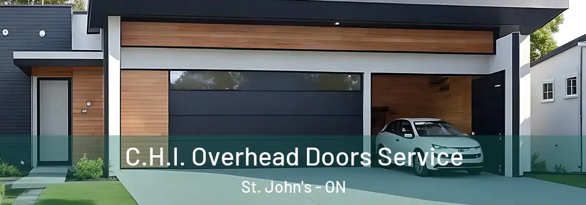 C.H.I. Overhead Doors Service St. John's - ON