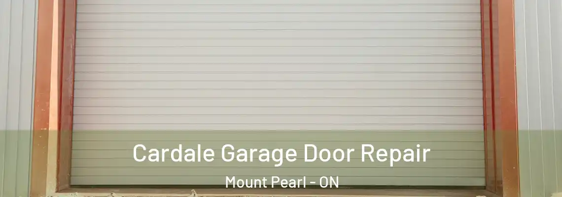 Cardale Garage Door Repair Mount Pearl - ON