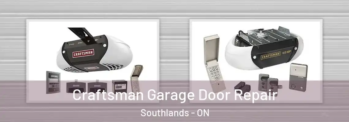 Craftsman Garage Door Repair Southlands - ON
