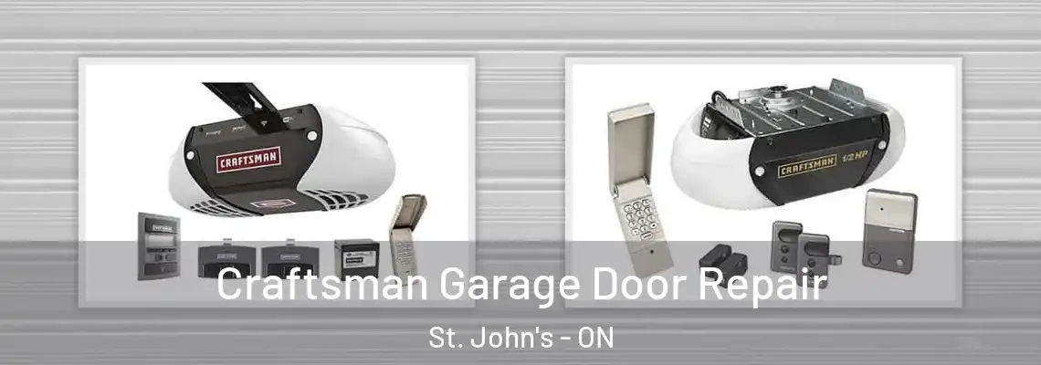 Craftsman Garage Door Repair St. John's - ON