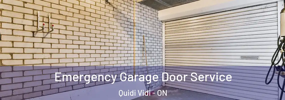 Emergency Garage Door Service Quidi Vidi - ON
