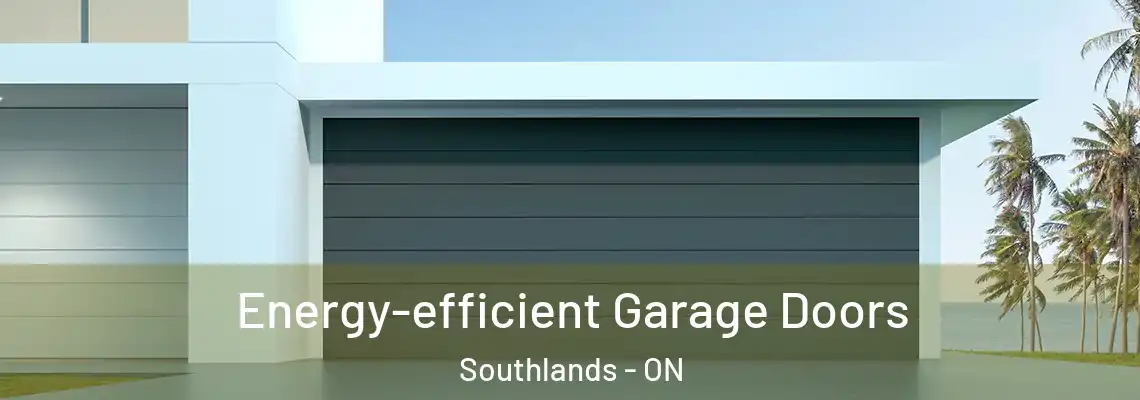 Energy-efficient Garage Doors Southlands - ON