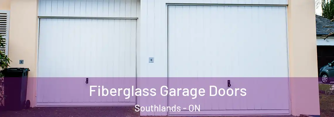 Fiberglass Garage Doors Southlands - ON
