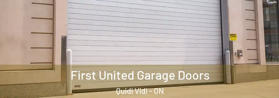 First United Garage Doors Quidi Vidi - ON