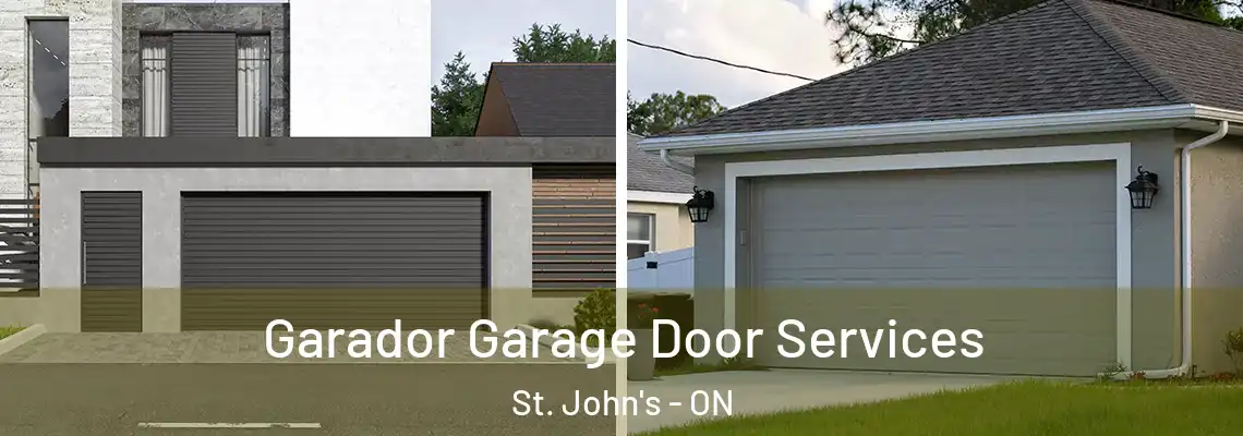 Garador Garage Door Services St. John's - ON