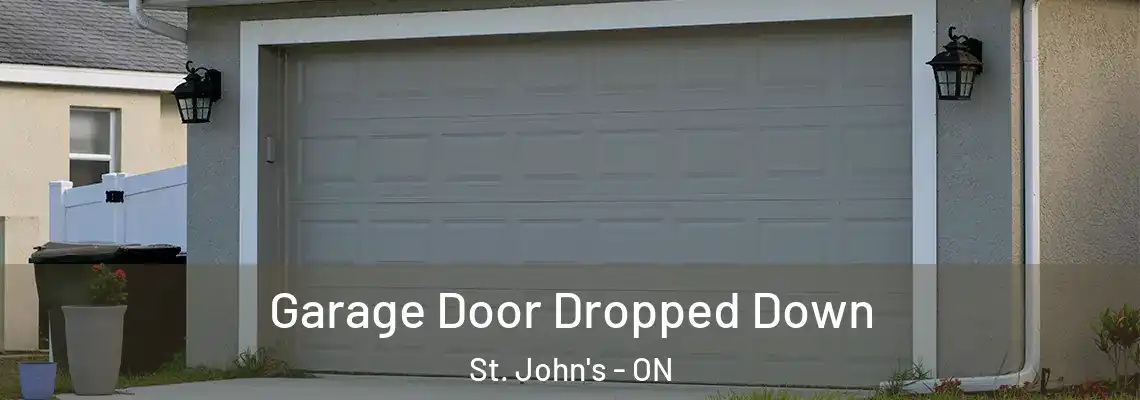 Garage Door Dropped Down St. John's - ON