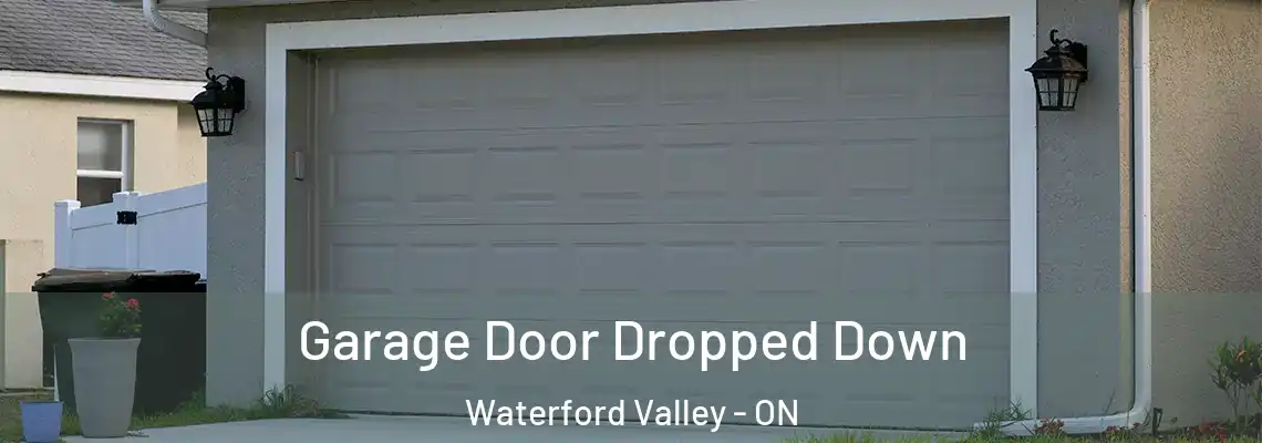 Garage Door Dropped Down Waterford Valley - ON