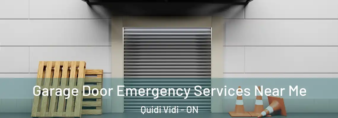 Garage Door Emergency Services Near Me Quidi Vidi - ON