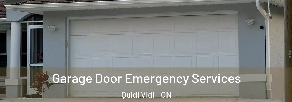 Garage Door Emergency Services Quidi Vidi - ON