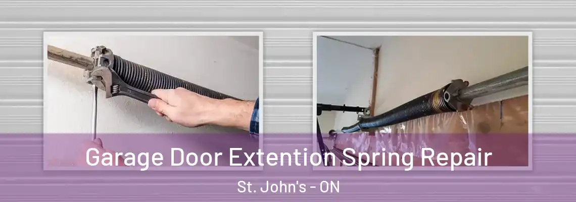 Garage Door Extention Spring Repair St. John's - ON
