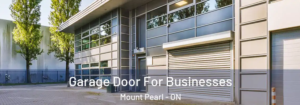 Garage Door For Businesses Mount Pearl - ON