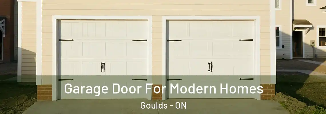 Garage Door For Modern Homes Goulds - ON