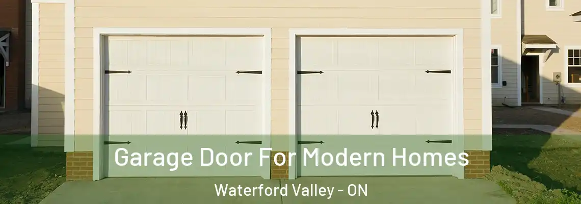 Garage Door For Modern Homes Waterford Valley - ON