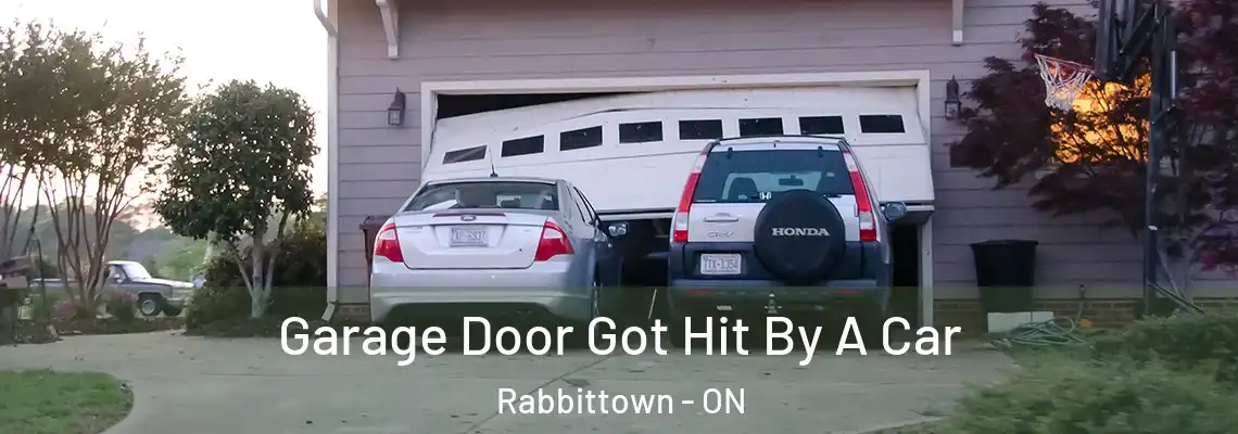 Garage Door Got Hit By A Car Rabbittown - ON