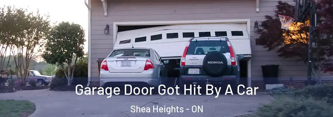 Garage Door Got Hit By A Car Shea Heights - ON
