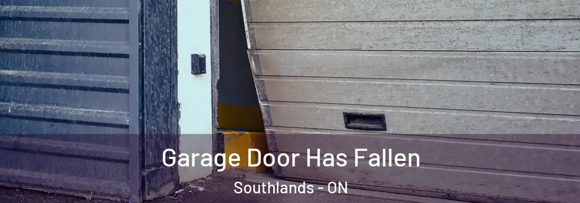 Garage Door Has Fallen Southlands - ON