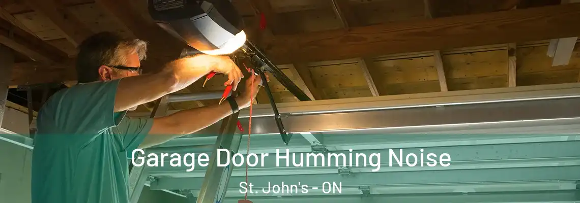 Garage Door Humming Noise St. John's - ON