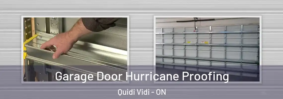 Garage Door Hurricane Proofing Quidi Vidi - ON