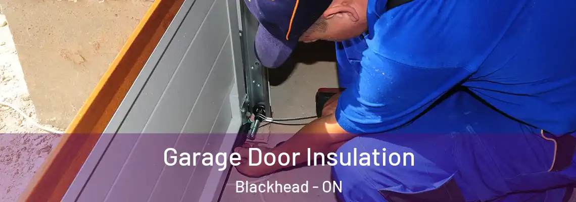 Garage Door Insulation Blackhead - ON