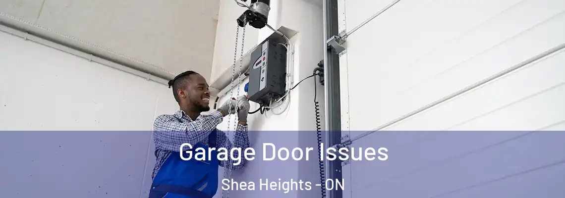 Garage Door Issues Shea Heights - ON