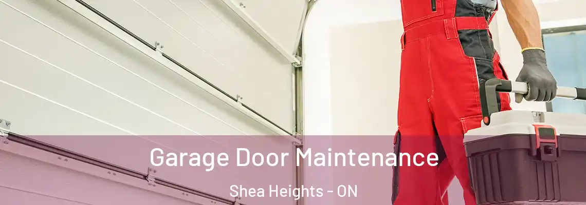 Garage Door Maintenance Shea Heights - ON