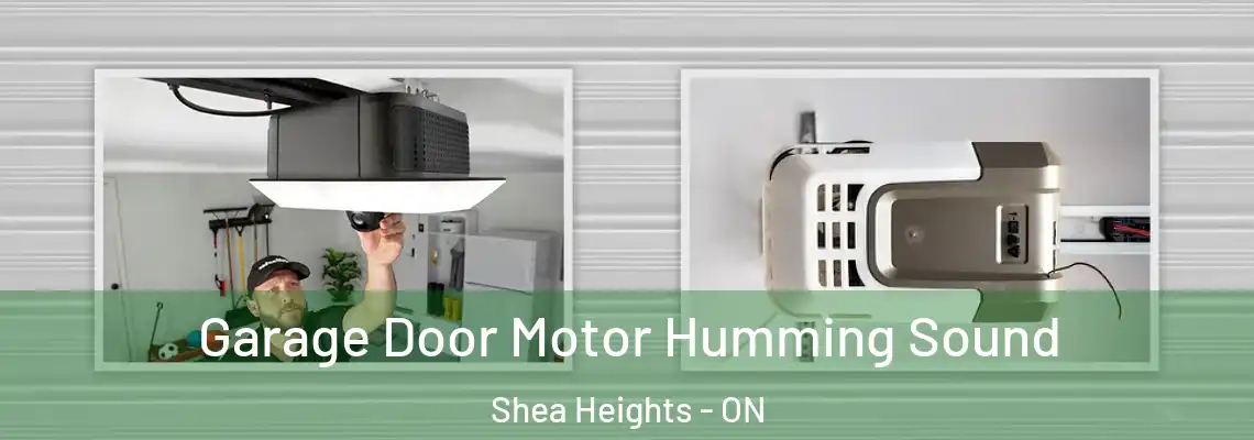 Garage Door Motor Humming Sound Shea Heights - ON