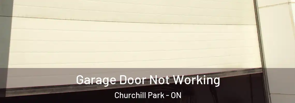 Garage Door Not Working Churchill Park - ON