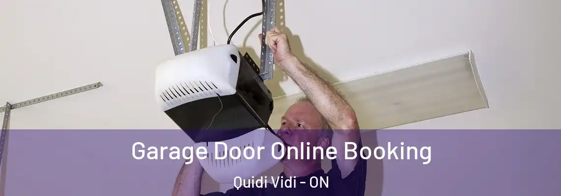Garage Door Online Booking Quidi Vidi - ON
