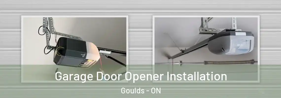 Garage Door Opener Installation Goulds - ON