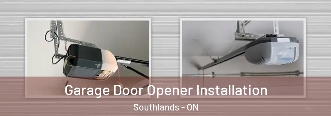 Garage Door Opener Installation Southlands - ON