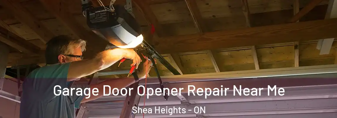 Garage Door Opener Repair Near Me Shea Heights - ON