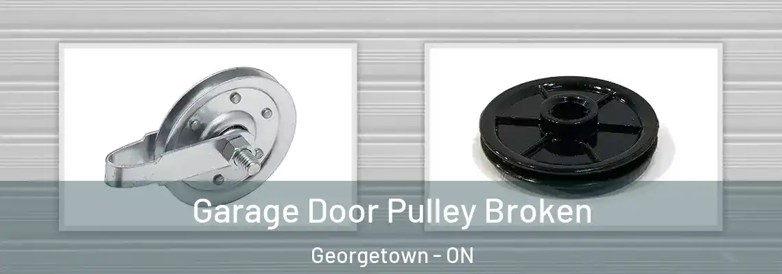 Garage Door Pulley Broken Georgetown - ON