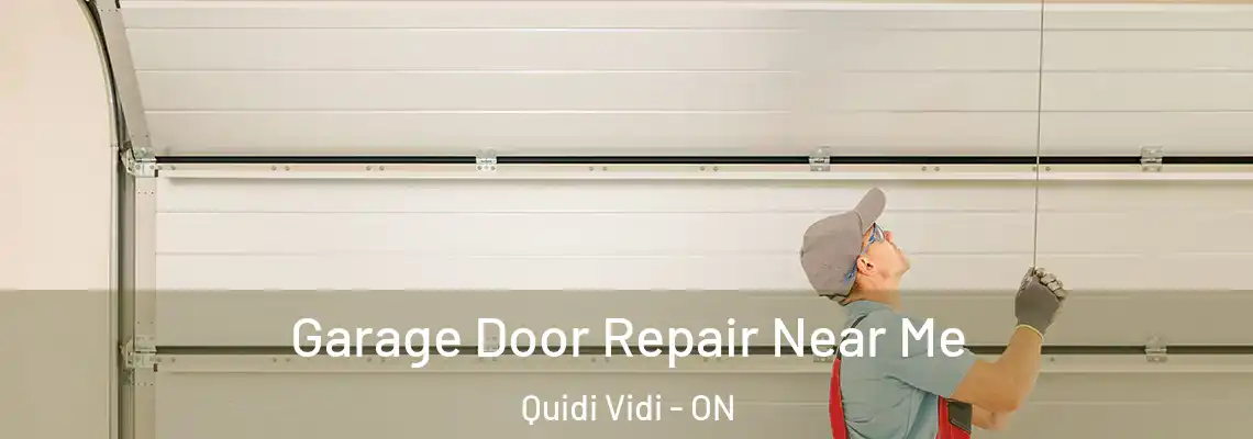 Garage Door Repair Near Me Quidi Vidi - ON