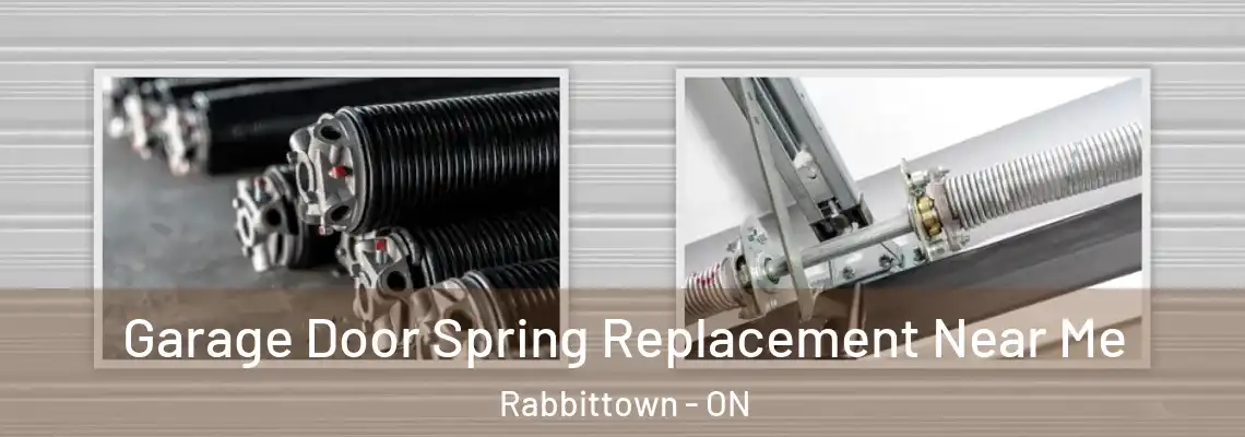 Garage Door Spring Replacement Near Me Rabbittown - ON