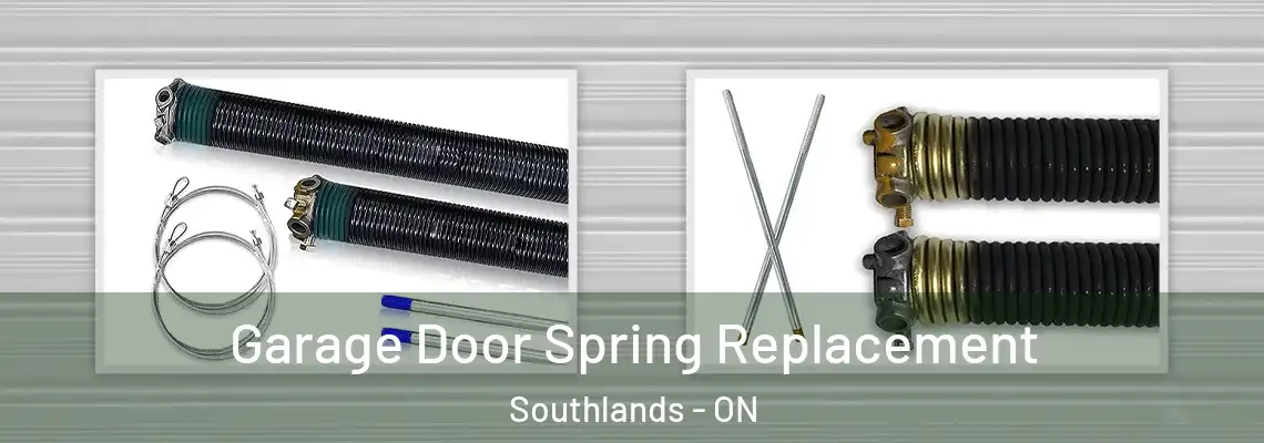 Garage Door Spring Replacement Southlands - ON