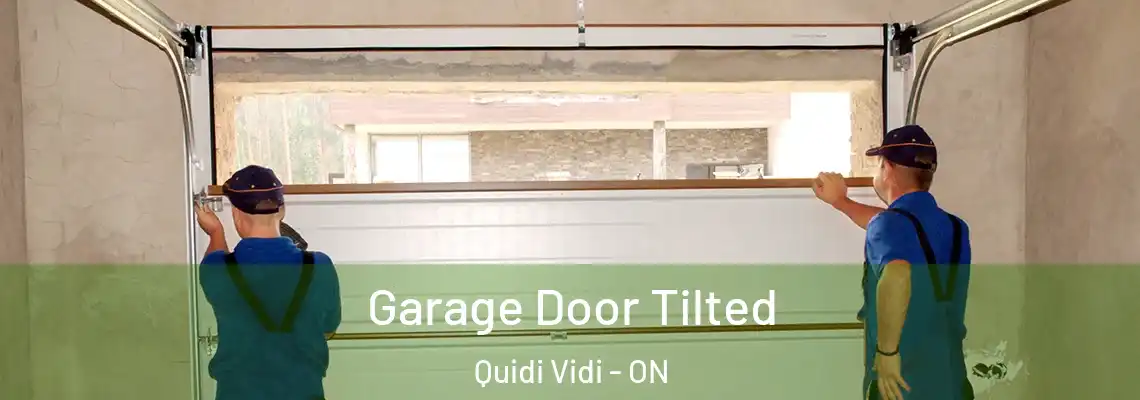 Garage Door Tilted Quidi Vidi - ON