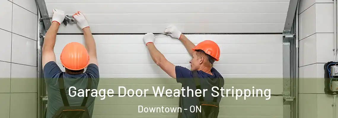 Garage Door Weather Stripping Downtown - ON