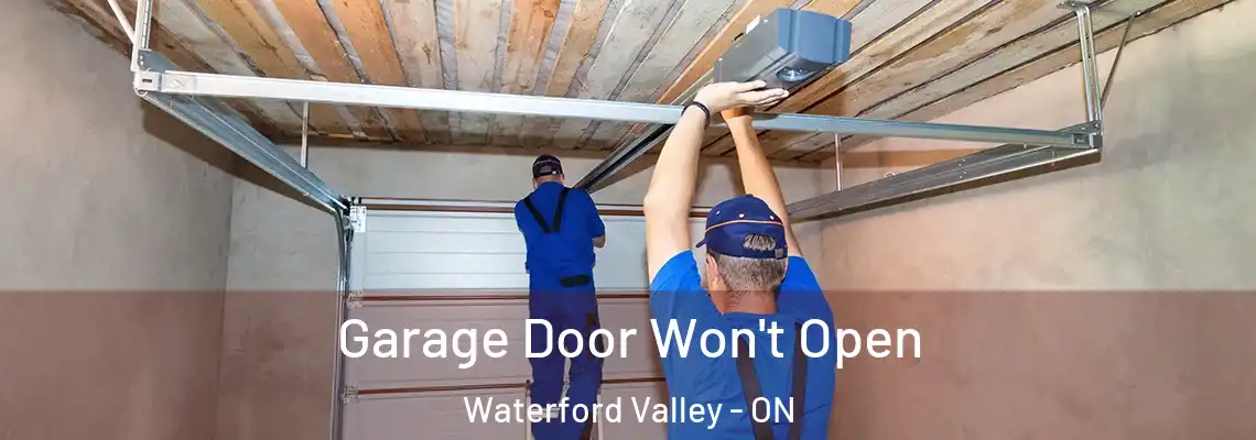 Garage Door Won't Open Waterford Valley - ON