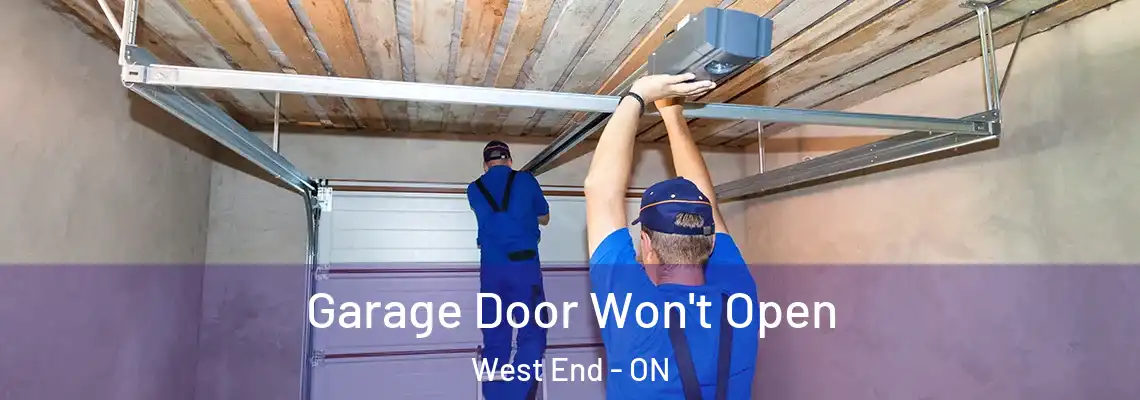Garage Door Won't Open West End - ON