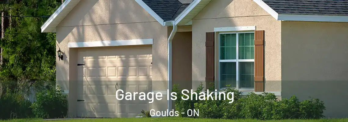 Garage Is Shaking Goulds - ON