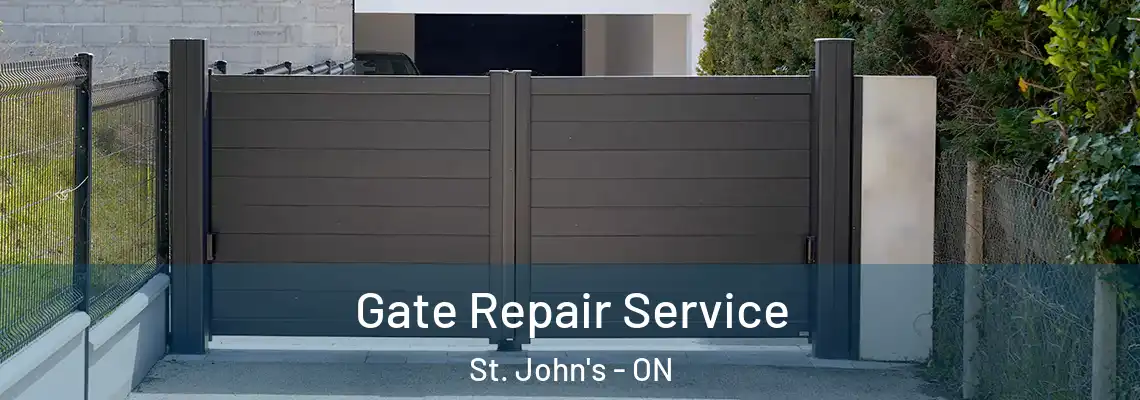 Gate Repair Service St. John's - ON