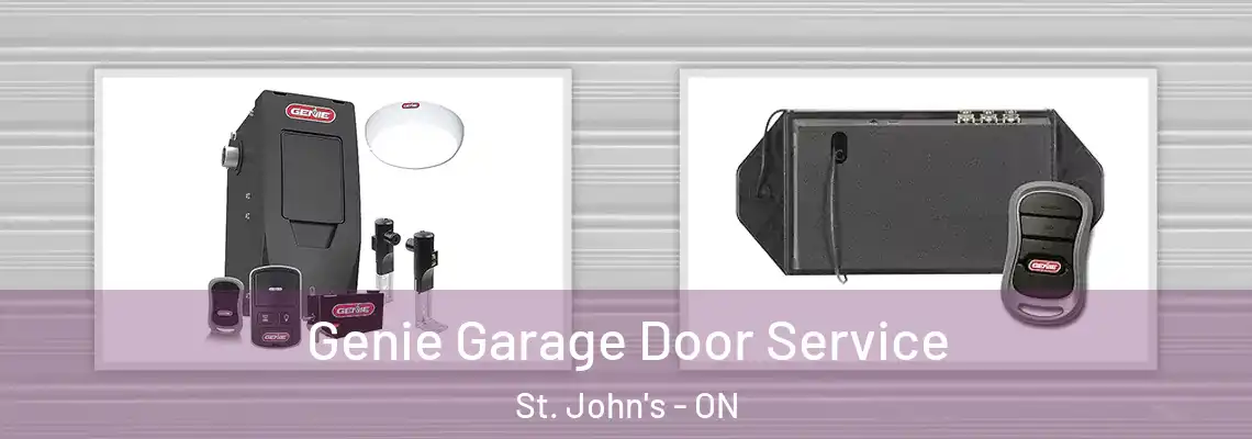 Genie Garage Door Service St. John's - ON