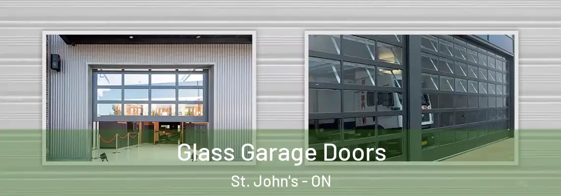 Glass Garage Doors St. John's - ON