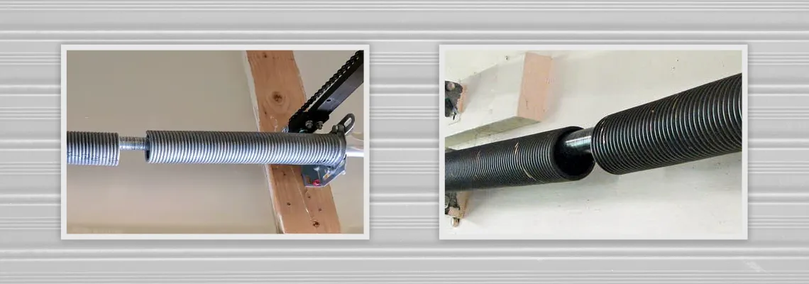 Garage Door Snapped Extension Spring Repair in Georgetown, Ontario