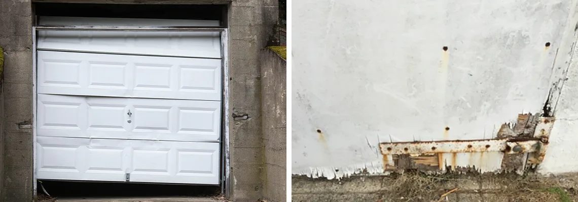 Rotten Commercial Garage Door Repair in Georgetown, ON
