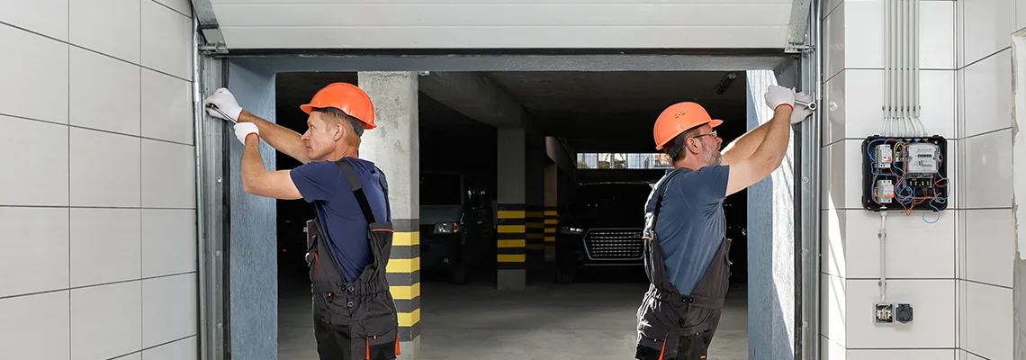 Wooden Garage Door Frame Repair in Georgetown, Ontario